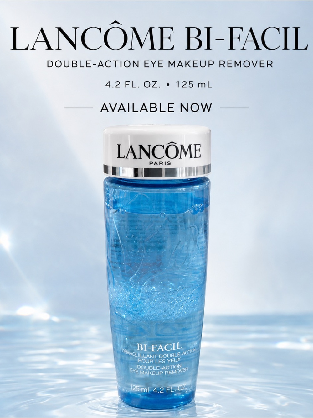 🩷. Bi-Facil Double-Action Eye Makeup Remover - Blue
